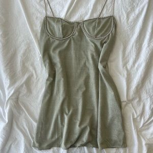Pacsun Kendall + Kylie Bustier Mini Dress
